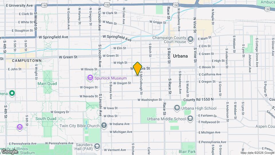 505 W California Ave Map and Location Details