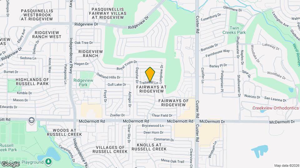 2504 Trailwest Ln Map and Location Details