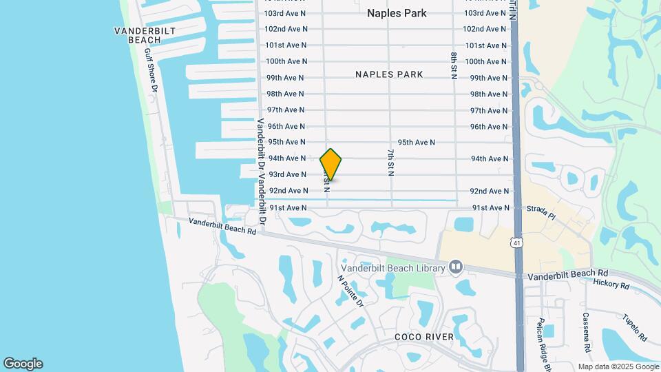 603 92nd Ave N Map and Location Details
