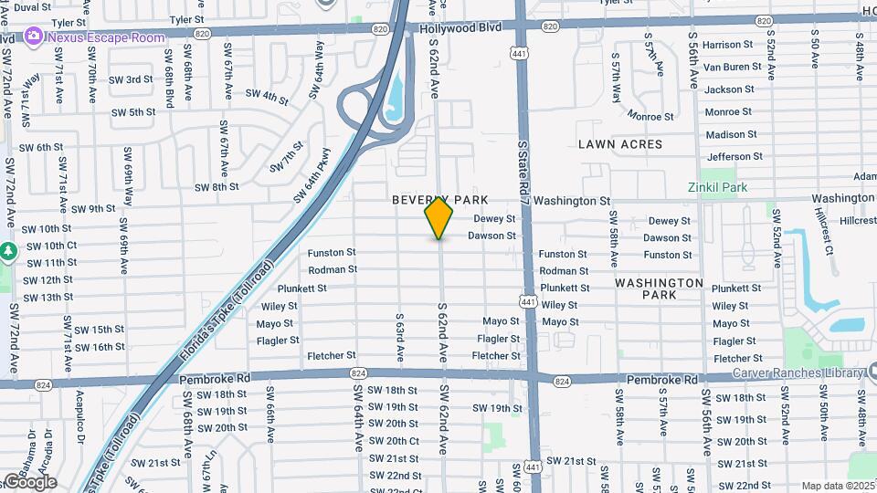 1028 S 62nd Ave Map and Location Details
