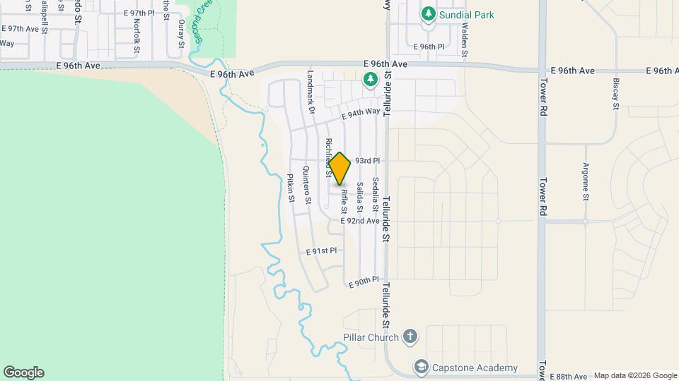 9259 Rifle St Mapa y Detalles de la Ubicación