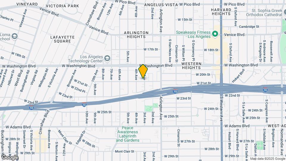 3305 W 21st St Mapa y Detalles de la Ubicación