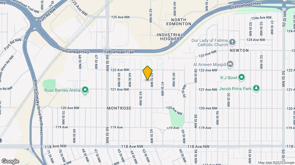12120 62 St NW Map and Location Details
