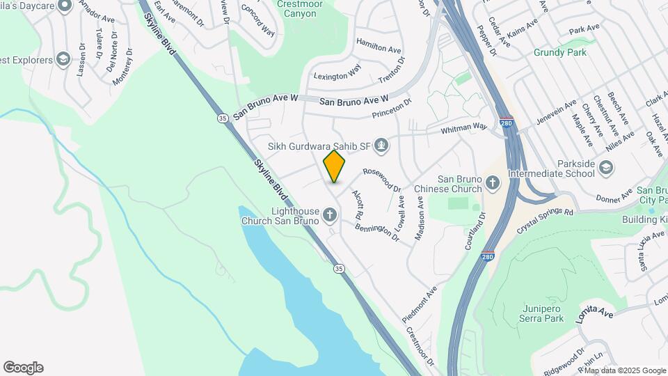 2981 Crestmoor Dr Map and Location Details