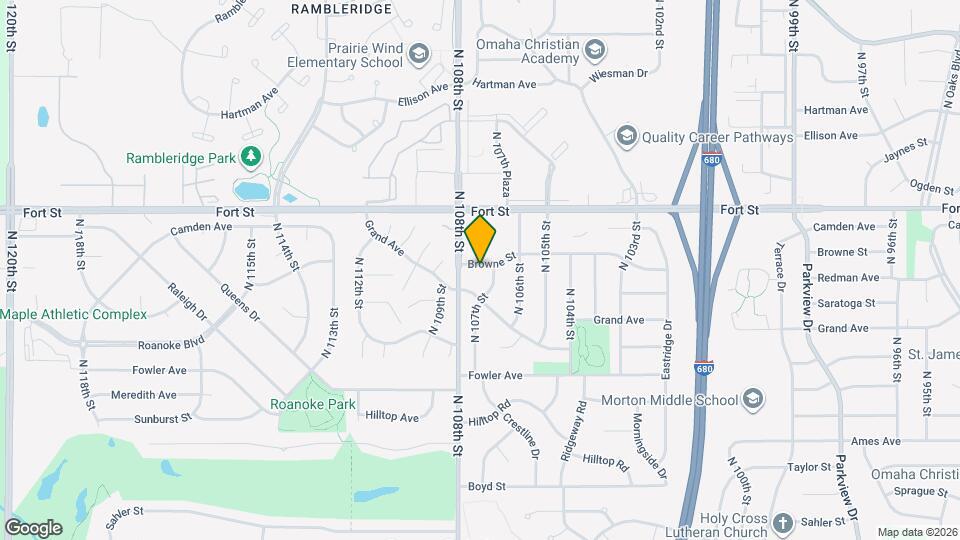 10713 Browne St Mapa y Detalles de la Ubicación