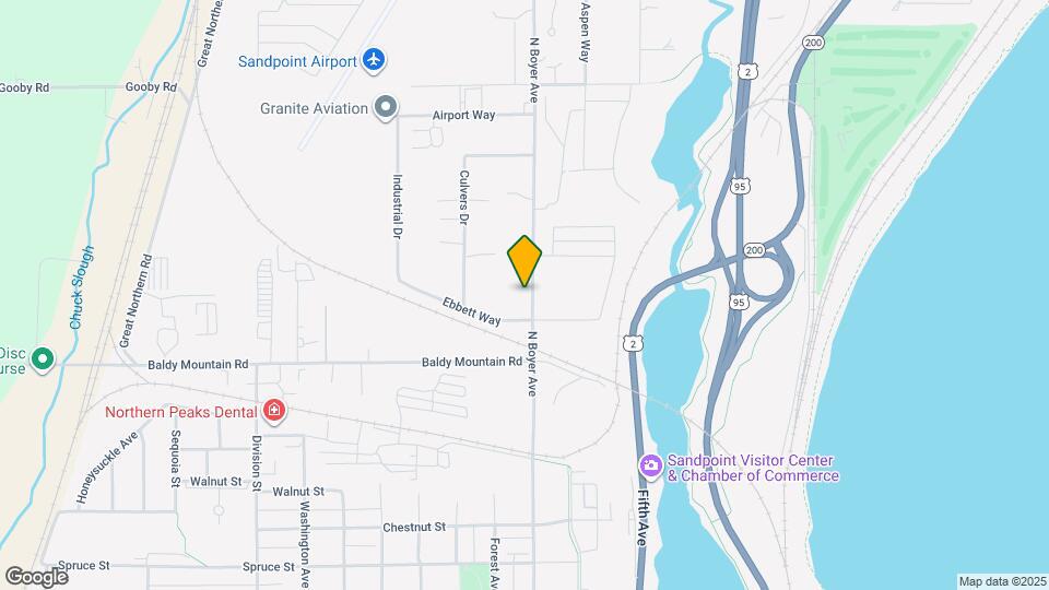 1656 Irvine St Map and Location Details