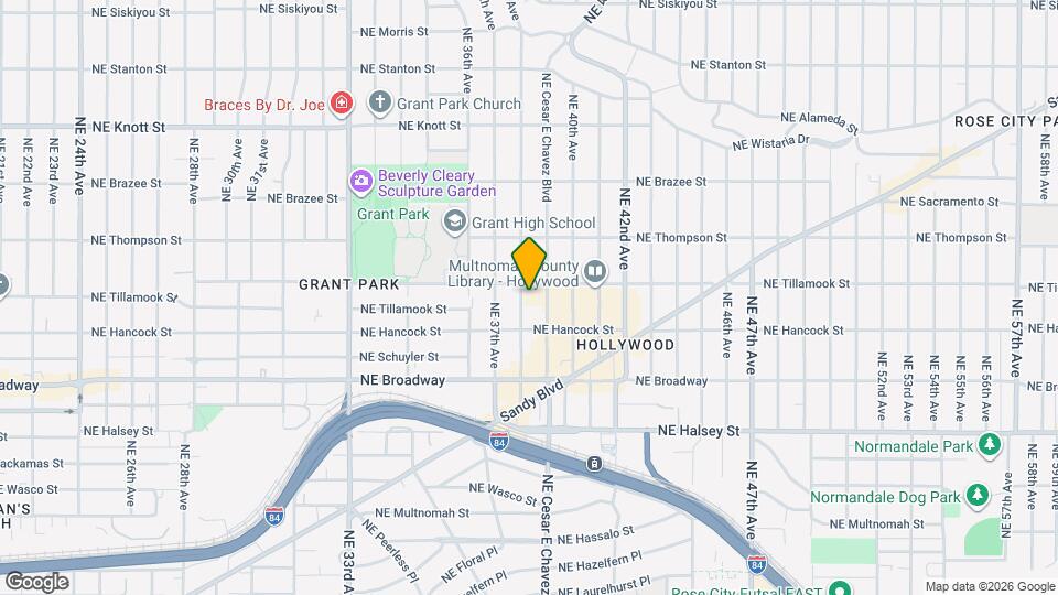 2014 NE 38th Ave Map and Location Details