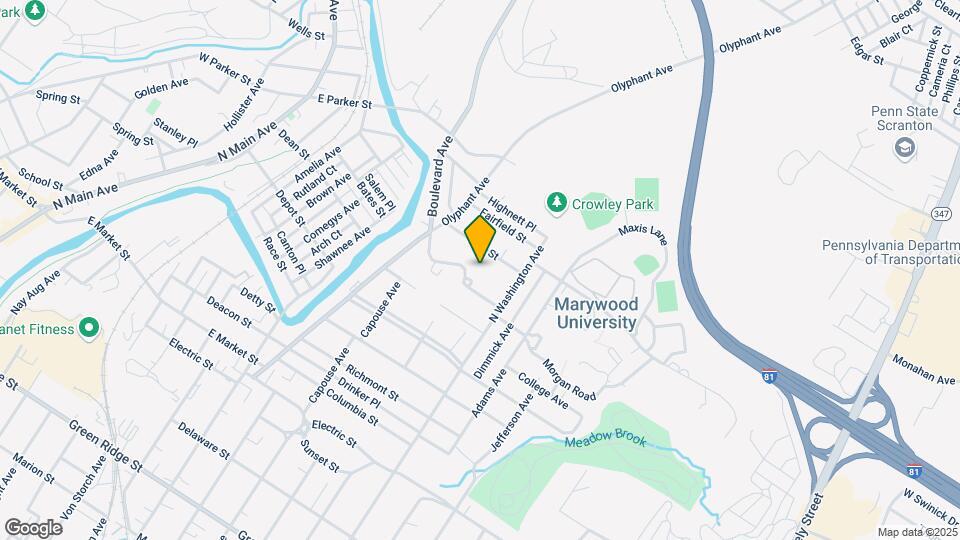 Scranton Housing Authority Mapa y Detalles de la Ubicación
