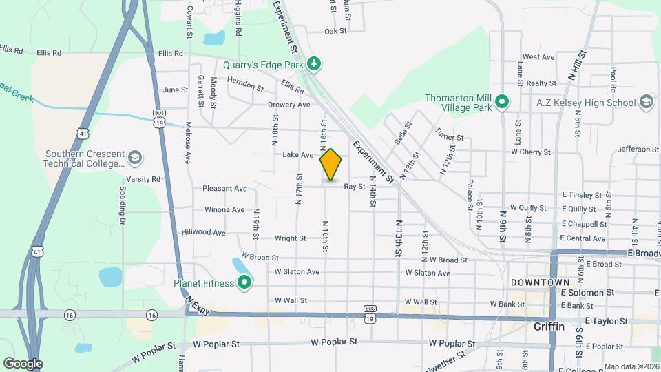 928 Ray St Map and Location Details