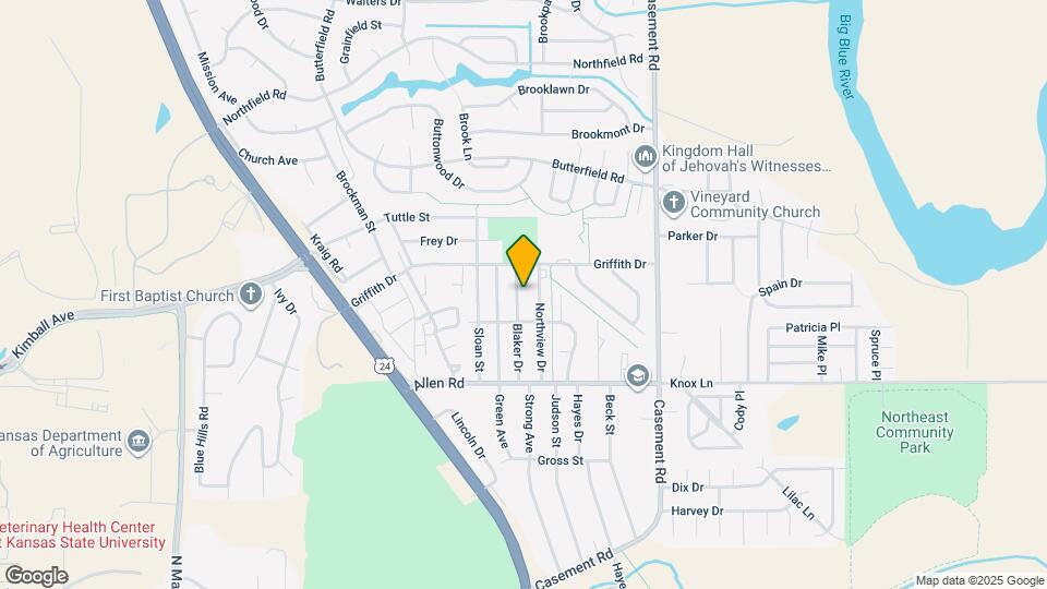 2216 Blaker Dr Map and Location Details