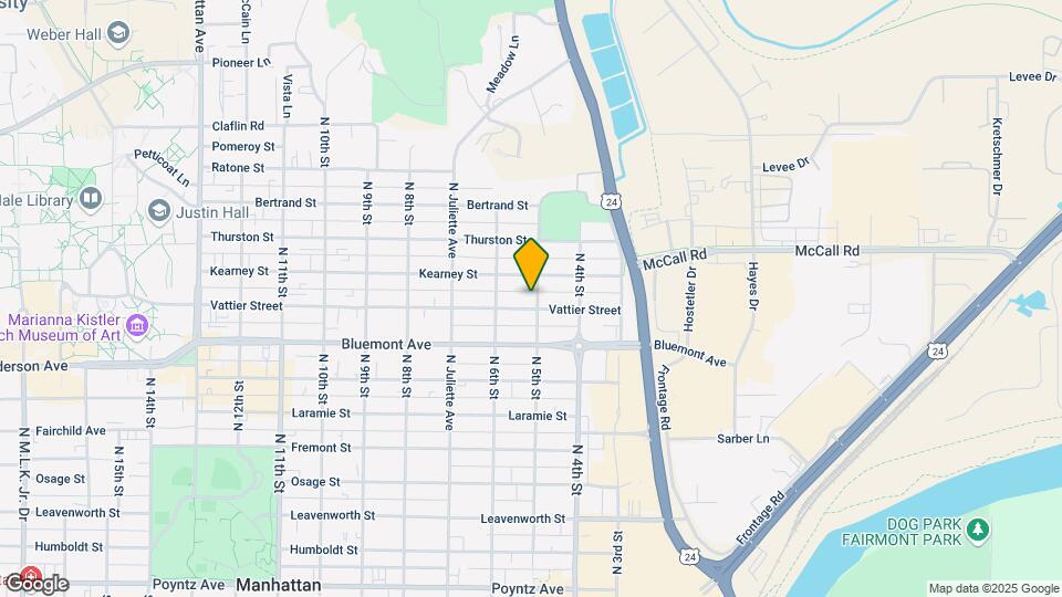 909 N 5th St Map and Location Details