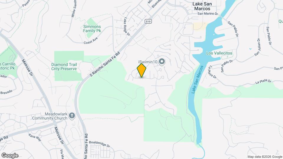 1692 Hermosita Dr Map and Location Details