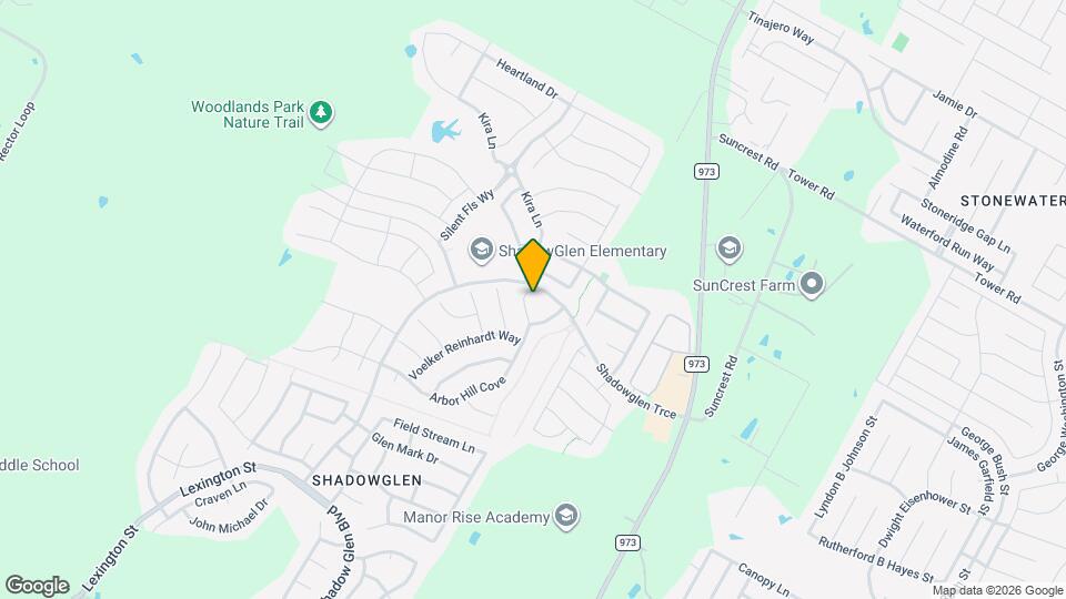 14121 Arbor Hill Cove Map and Location Details