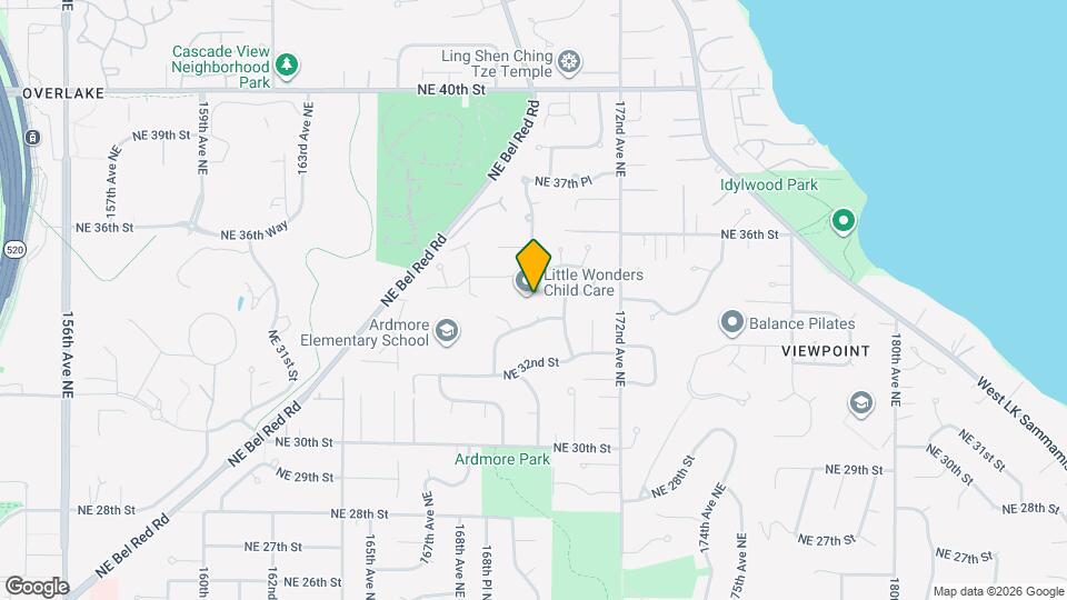 3401 169th Ave NE Map and Location Details