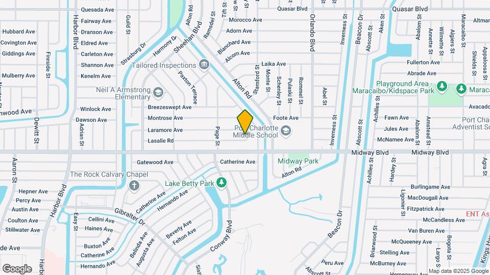 22374 Lasalle Rd Map and Location Details