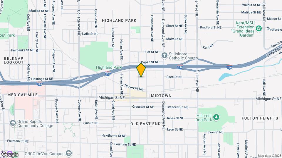 470 Emerald Ave NE Mapa y Detalles de la Ubicación