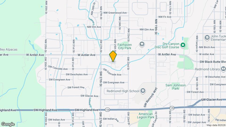 2509-2509 SW Cascade Mountain Ln Map and Location Details