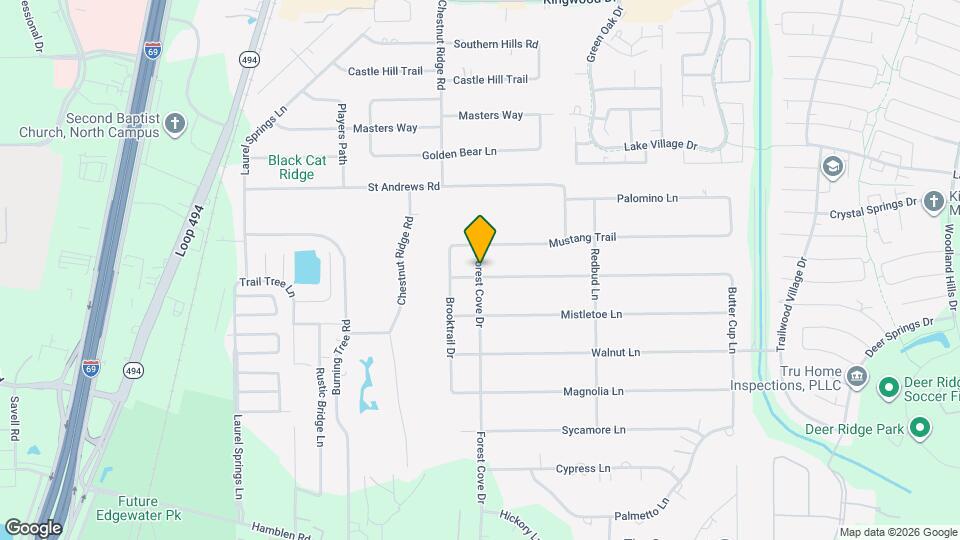 1540 Forest Center Dr Map and Location Details