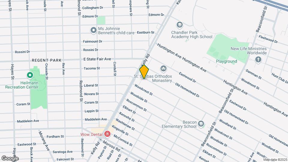 18558 Woodland St Map and Location Details