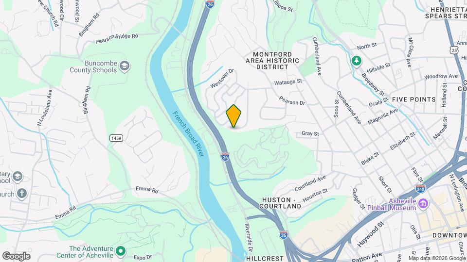 92 Westover Dr Map and Location Details