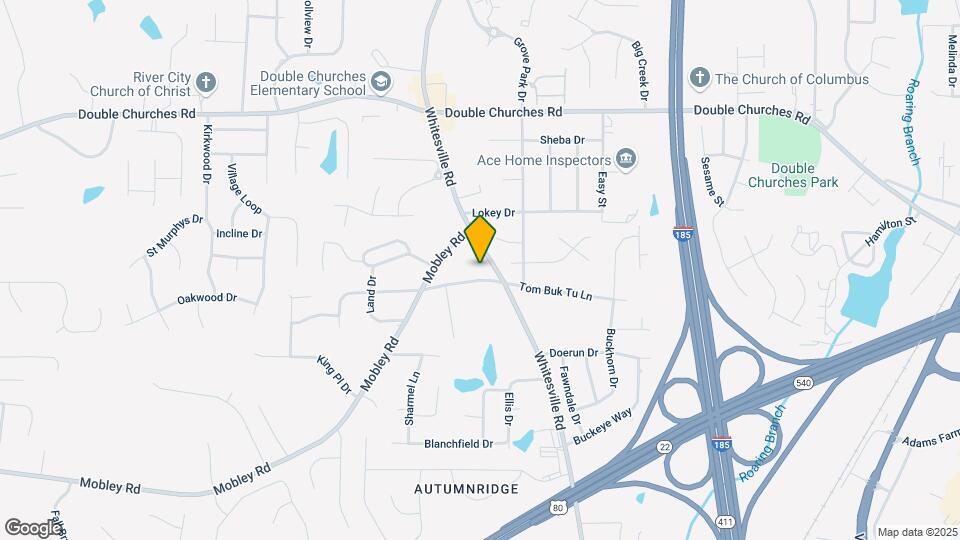 7131 Whitesville Rd Mapa y Detalles de la Ubicación