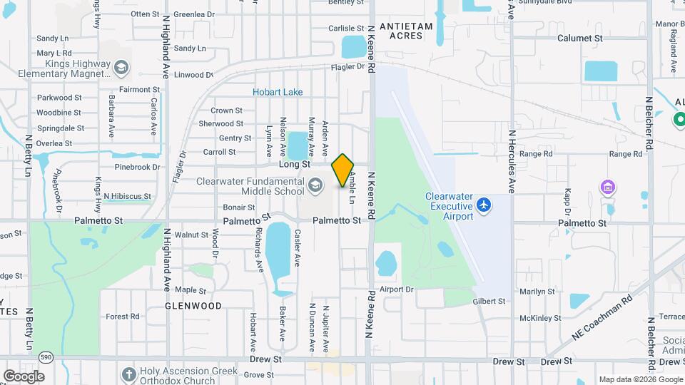 1117 N Saturn Ave Mapa y Detalles de la Ubicación