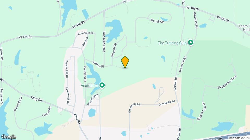 90 Auburn Pl Map and Location Details