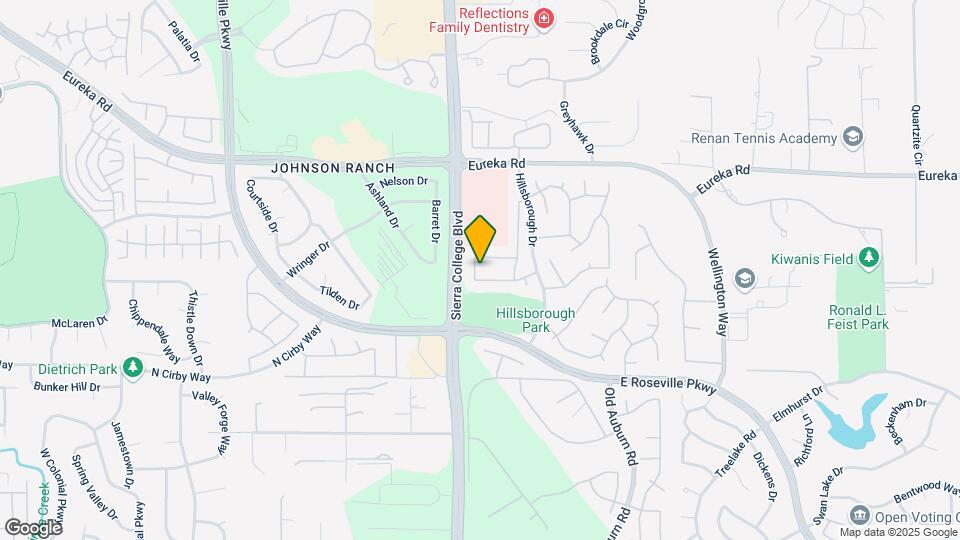 1410 Aberdeen Cir Map and Location Details