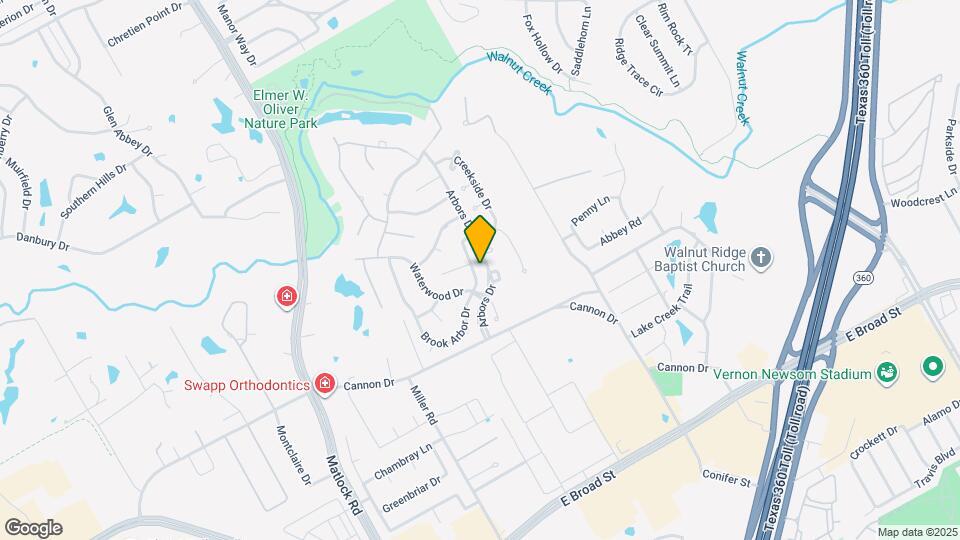 1206 Brook Arbor Dr Map and Location Details