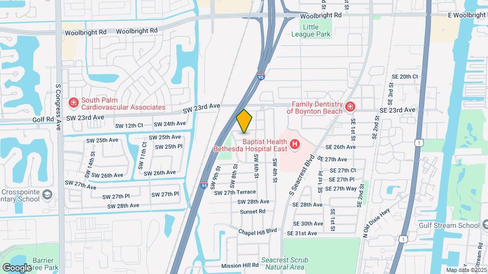 715 SW 25th Pl Map and Location Details