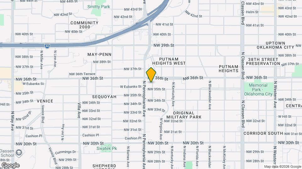 3615 N Westmont St Map and Location Details