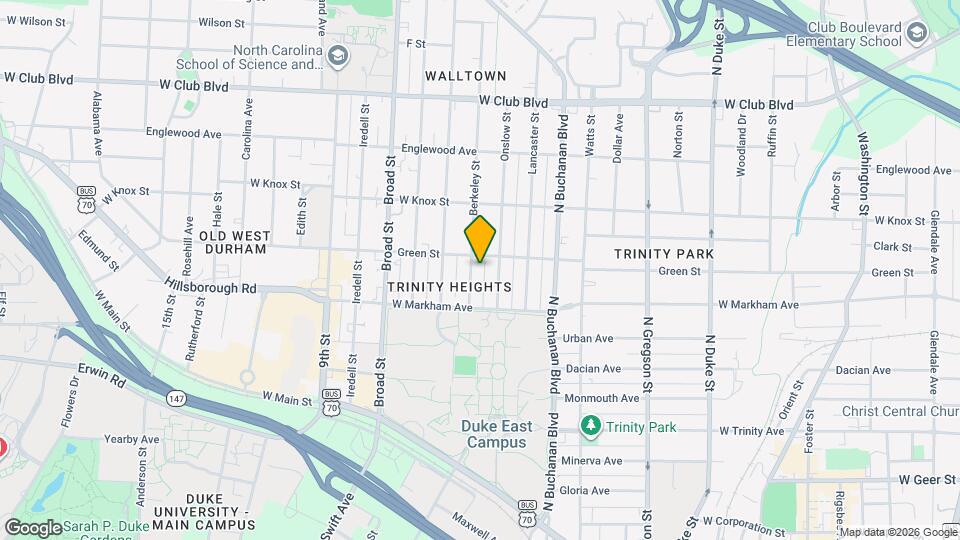 816 Berkeley St Map and Location Details