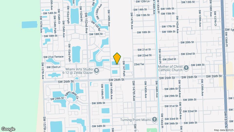 14843 SW 24th St Map and Location Details