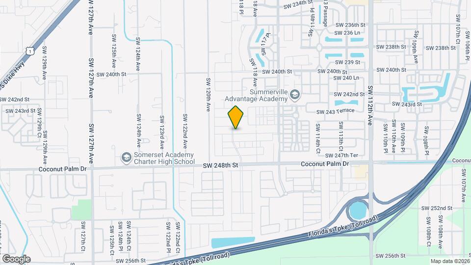 11885 SW 245 Ter Map and Location Details