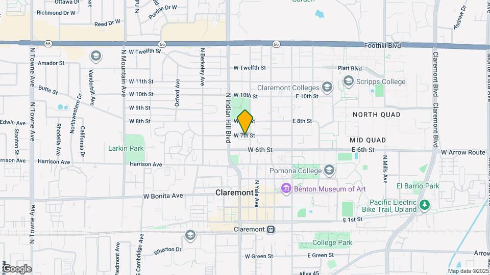 314 W 7th St Mapa y Detalles de la Ubicación