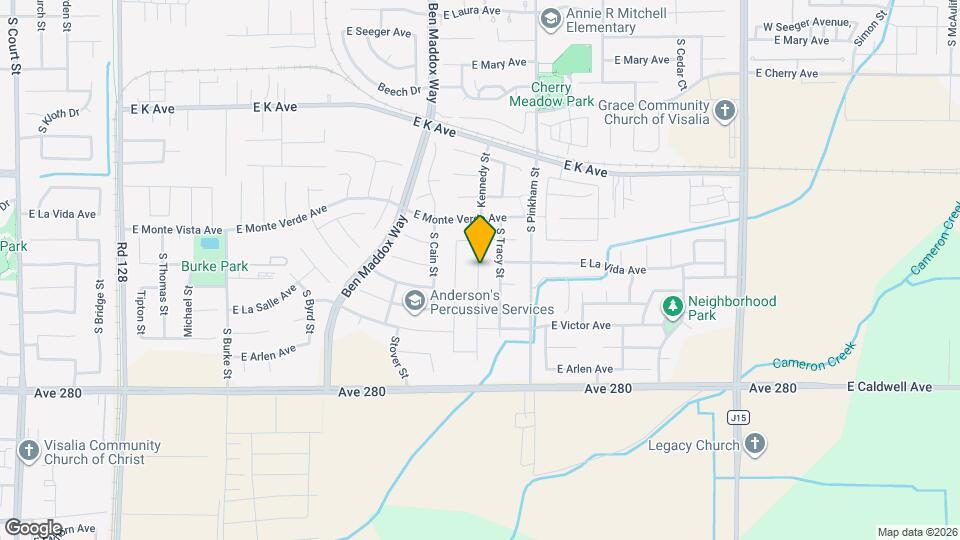 3116 S Kennedy St Map and Location Details