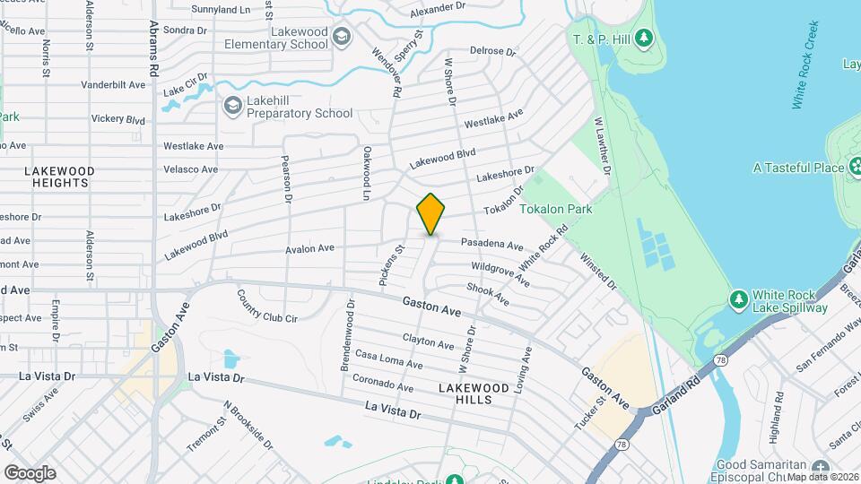 2525 Auburn Ave Map and Location Details