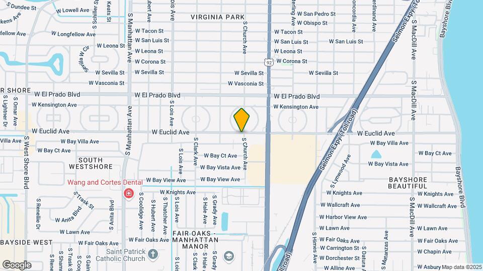 3902 W Euclid Ave Map and Location Details