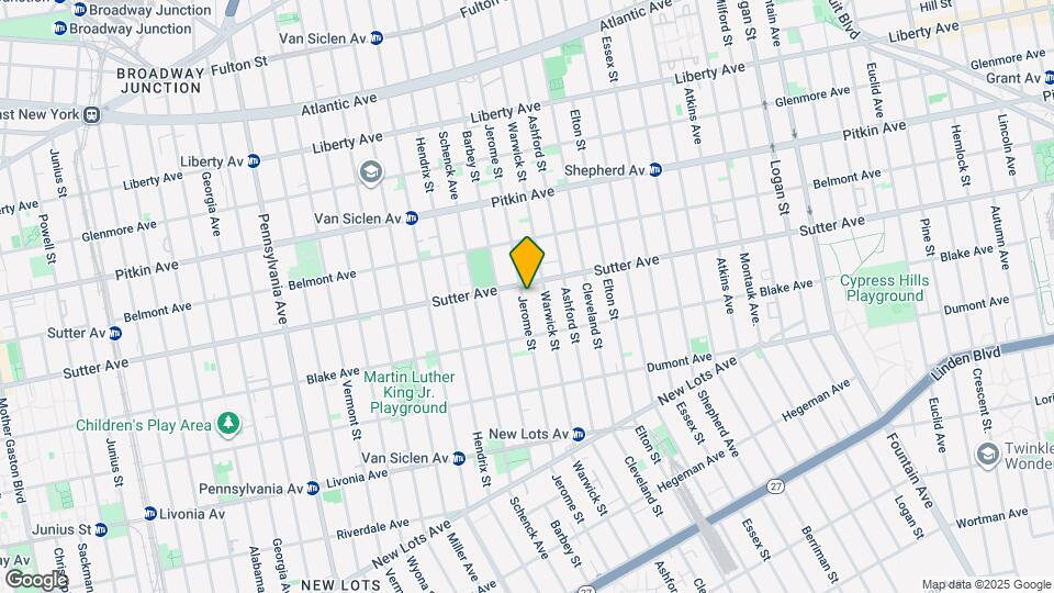 455 Jerome St, Unit #2B Map and Location Details