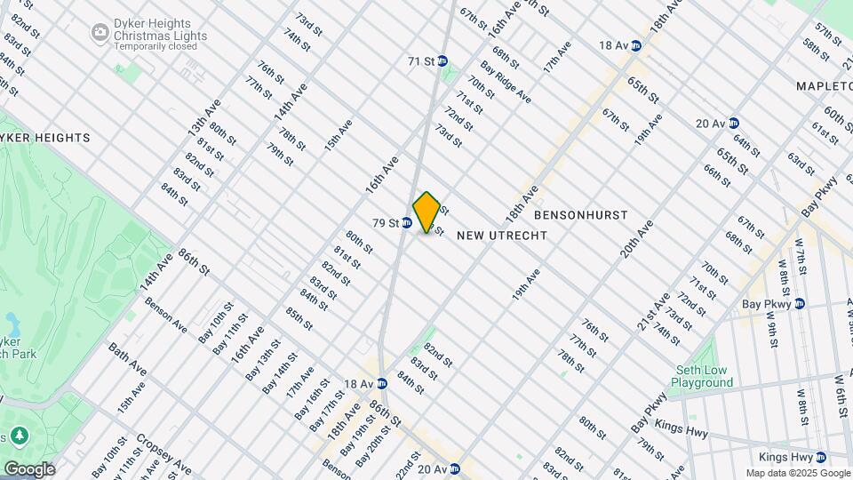 1711 78th St Map and Location Details