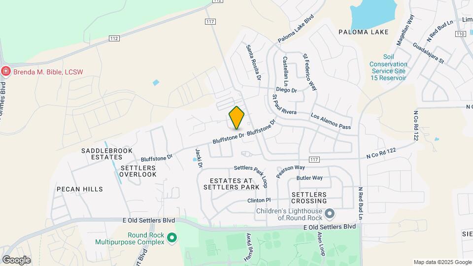 2824 Bluffstone Dr Map and Location Details
