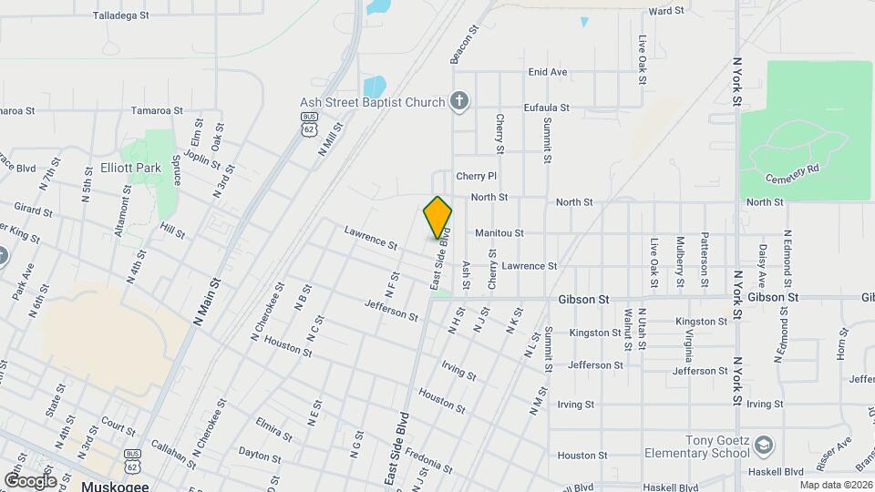1211 East Side Blvd Mapa y Detalles de la Ubicación