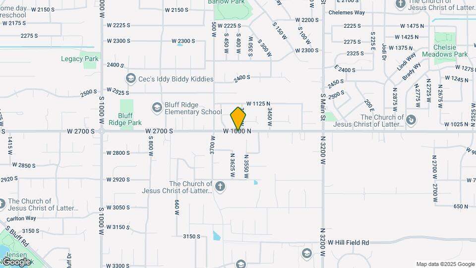 3589 W Gordon Ave Map and Location Details