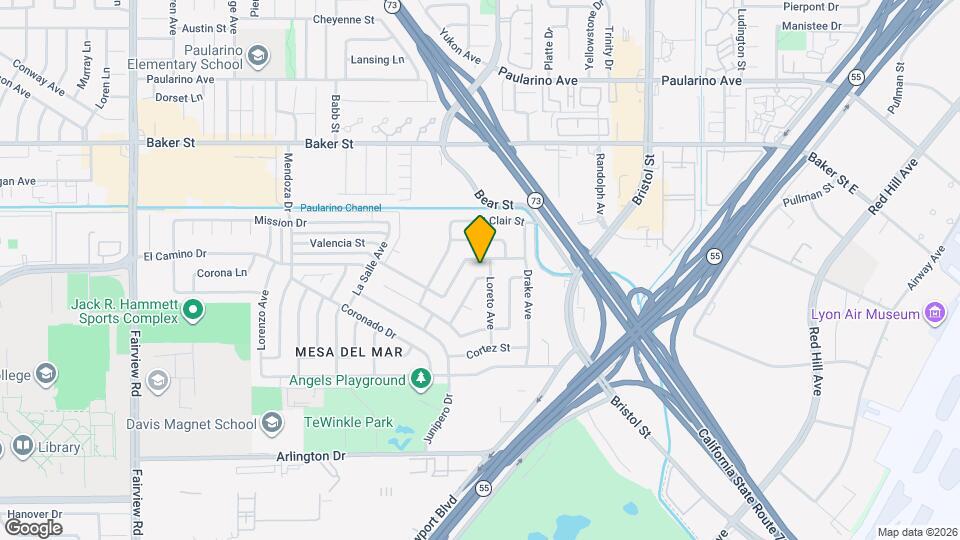 2831 Francis Ln Map and Location Details