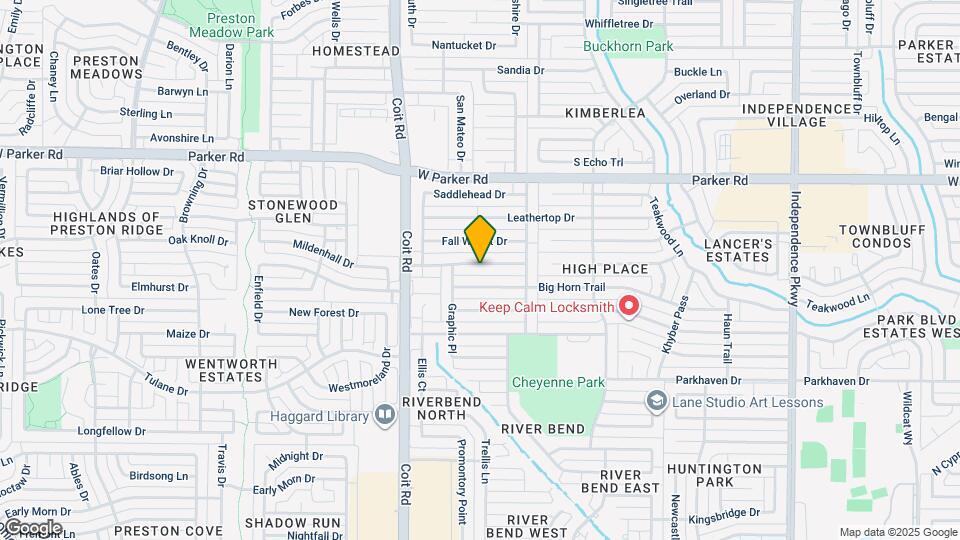 3816 Grifbrick Dr Map and Location Details