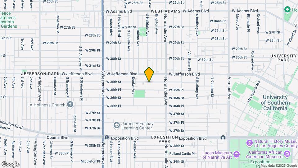 1476 W 35th St Map and Location Details