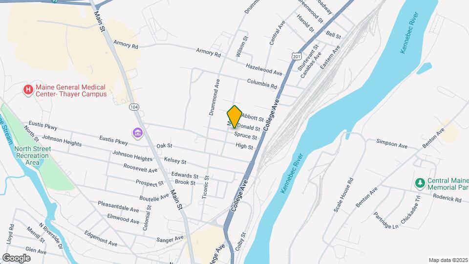 21 Spruce St Map and Location Details