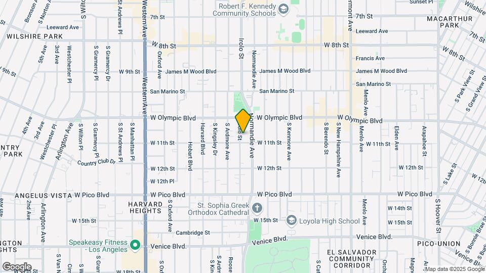 1044 Irolo St Map and Location Details