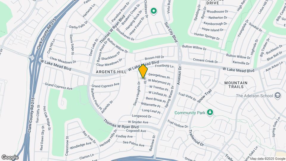 2309 Hallston St Map and Location Details