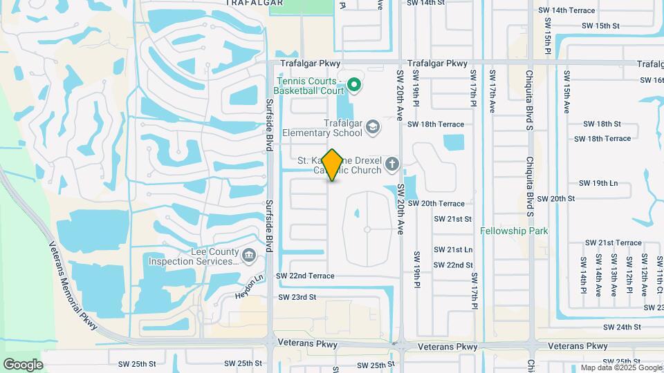 1927 SW 22nd Ct Map and Location Details